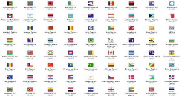 World Flag Icons screenshot