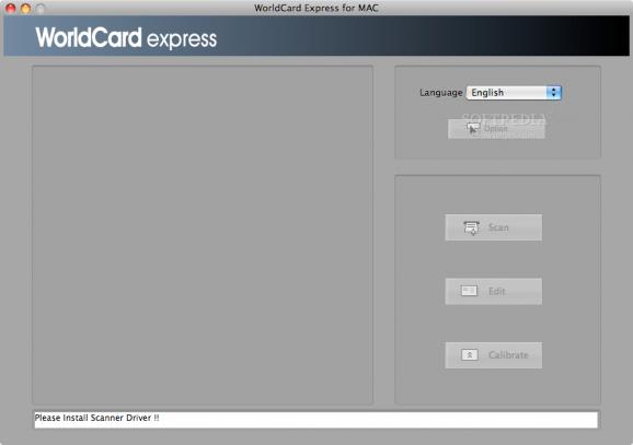 WorldCard Express screenshot