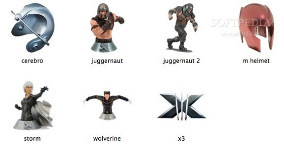 X3 Movie Icons - X-men 3 screenshot