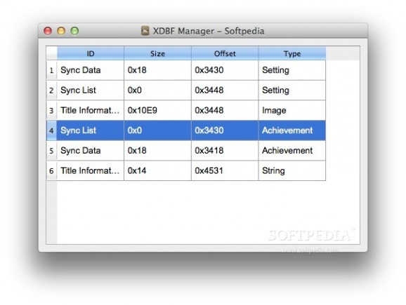 XDBF-Manager screenshot