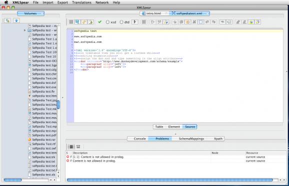 XMLSpear screenshot