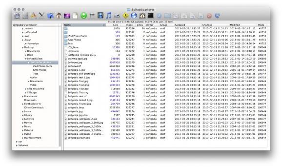 Xfile Test Drive screenshot