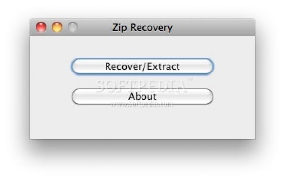 Zip Recovery screenshot