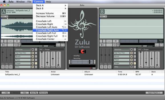 Zulu DJ Software screenshot