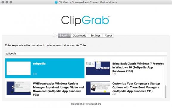 ClipGrab screenshot