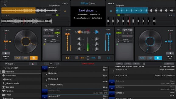 DJ Mixer Express screenshot