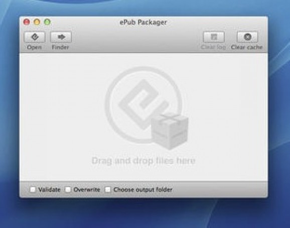 ePub Packager screenshot
