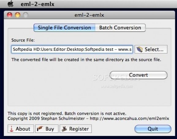 eml-2-emlx screenshot