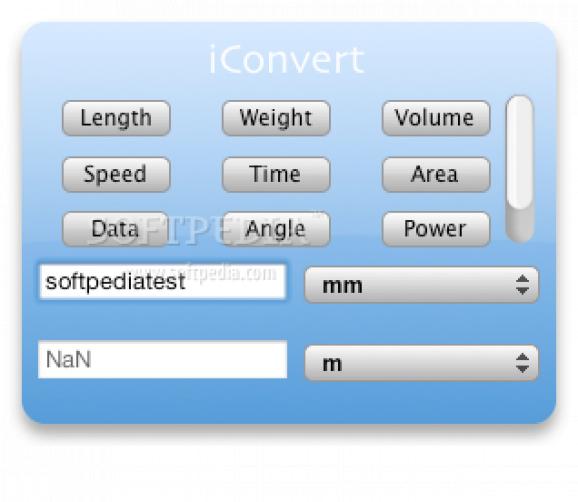 iConvert screenshot