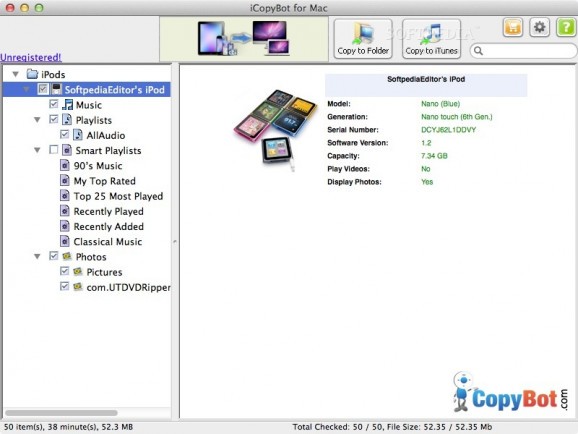 iCopyBot screenshot