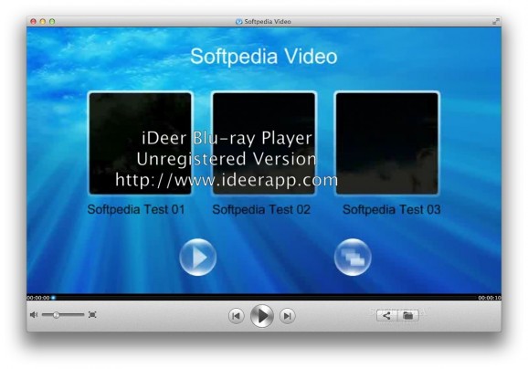 iDeer Blu-ray Player screenshot