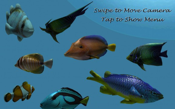 iFish 3D Tropical Fish Aquarium screenshot