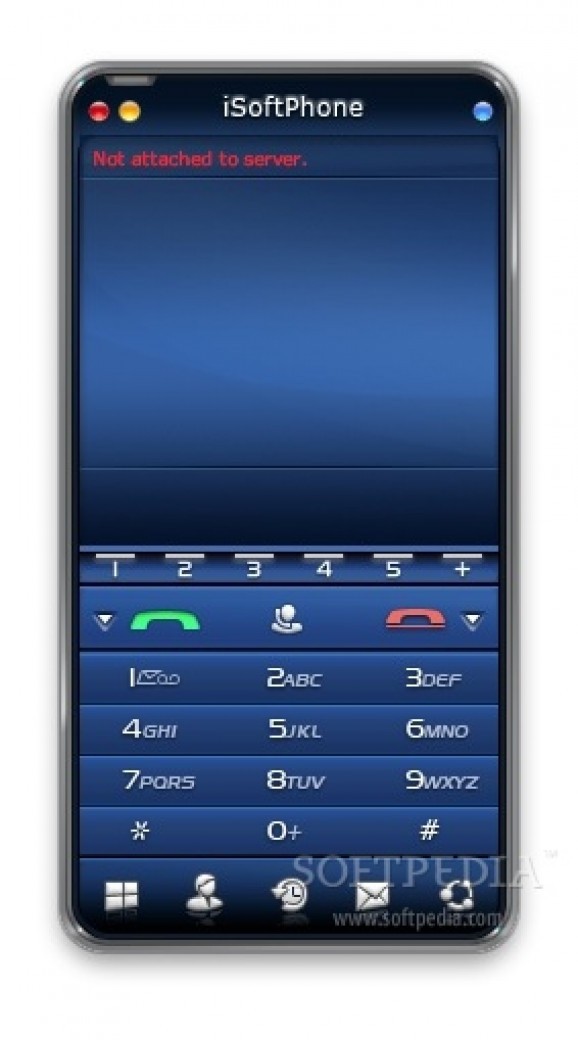 iSoftPhone screenshot