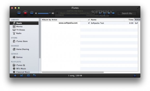 iTunes Ice screenshot