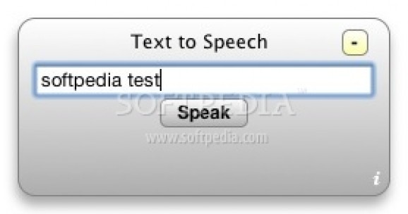 Text to Speech screenshot