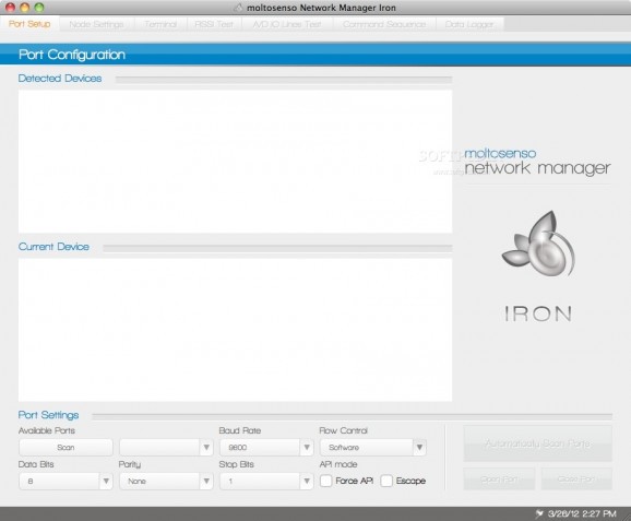moltosenso Network Manager Iron screenshot
