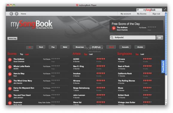 mySongBook Player screenshot