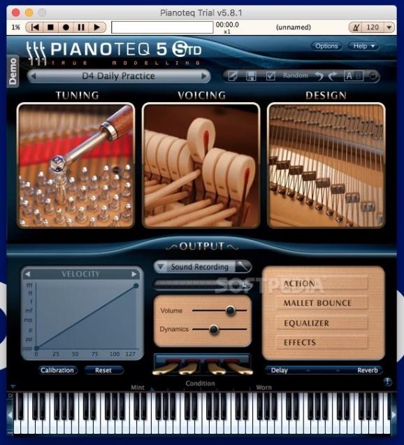 Pianoteq screenshot