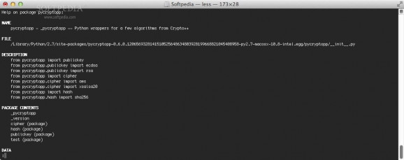pycryptopp screenshot