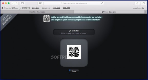 QR Code Generator for Safari screenshot