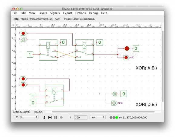 relay-based XOR screenshot