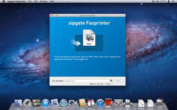 sipgate Faxprinter (formerly sipgate) screenshot