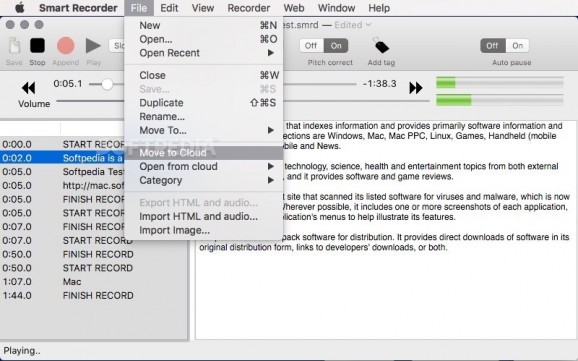 Smart Recorder screenshot