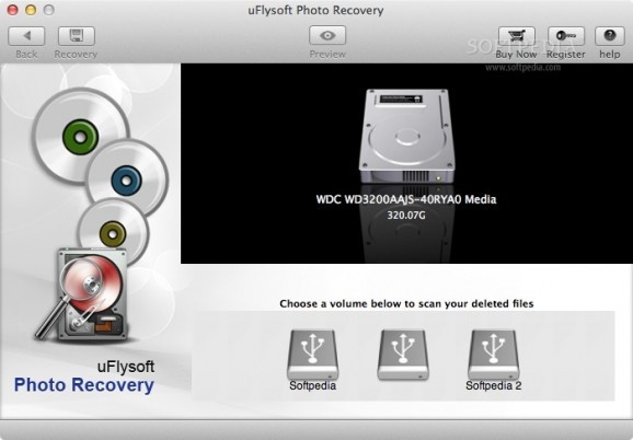 uFlysoft Photo Recovery screenshot