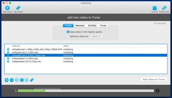 VideoDrive screenshot