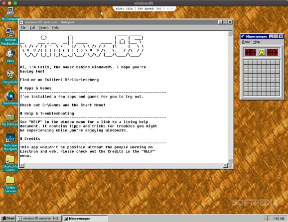 windows95 screenshot