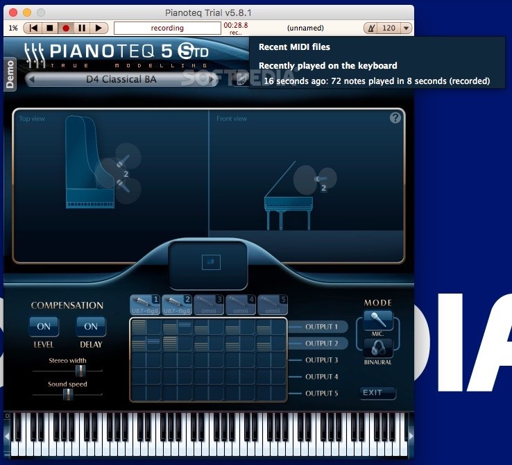 Pianoteq 7.5.4 (Mac) - Download