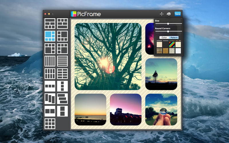 PicFrame 2.8.4 – Combine Multiple Photos Into Frames.