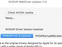 nvidia driver for mac 10.11.6