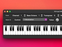 Abandonar Pulido Derivar Virtual MIDI Piano Keyboard (Mac) - Download & Review