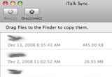 italk sync with itunes