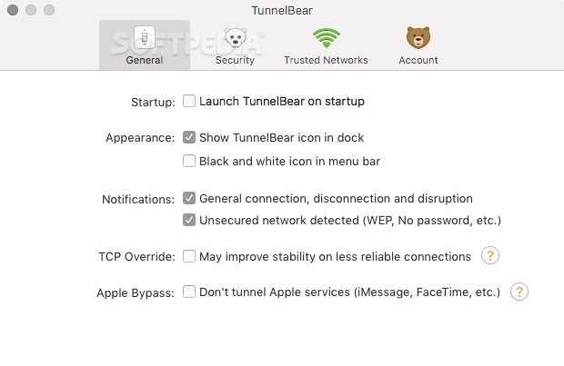 tunnelbear for mac download
