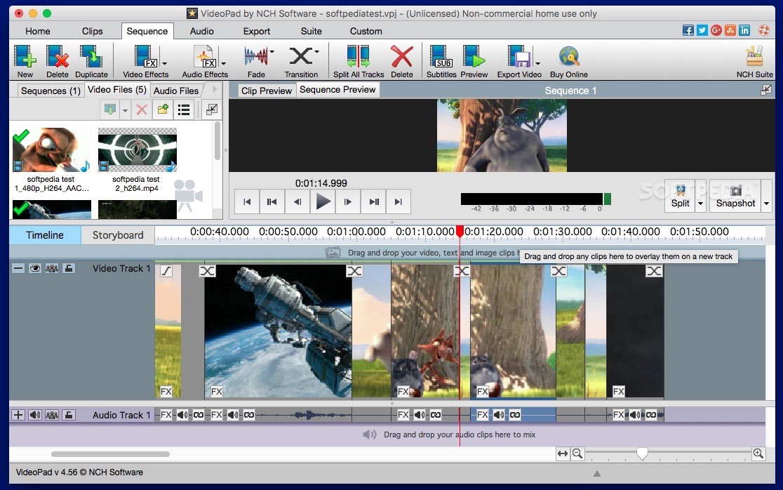 videopad video editor home edition