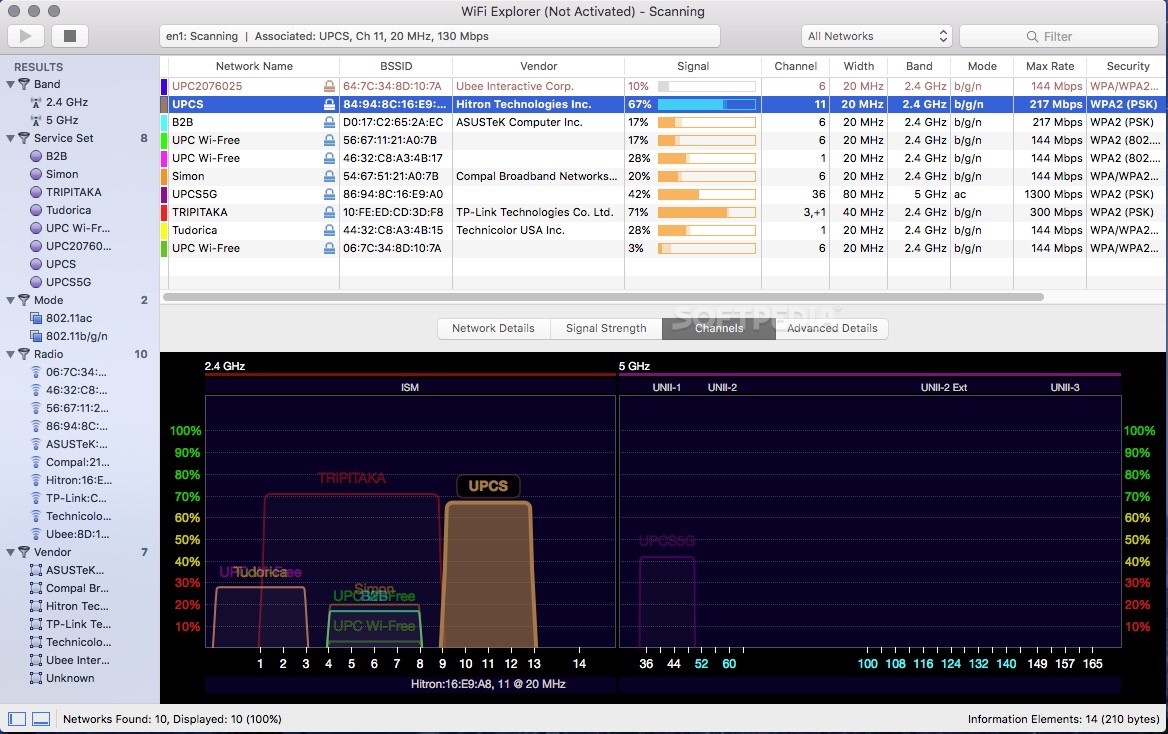 wifi explorer mac equivalent on android
